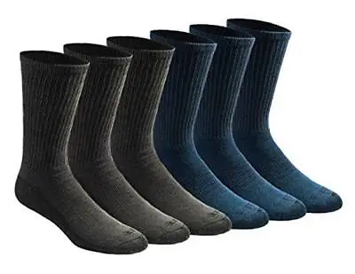Dickies Men's Dri-tech Moisture Control Crew Socks  Assorted Sizes  Colors  • $18.65