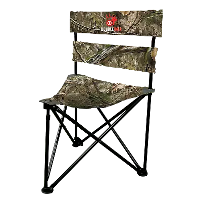 Primos Hunting Double Bull Tri Stool Hunting Blind Camp Chair Mossy Oak Camo • $36.99