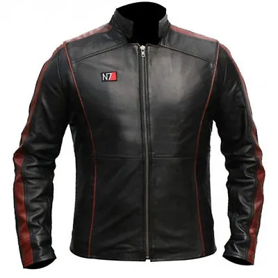 Mass Effect 3 - N7 Commander Shepard Stylish Leather Jacket • $95.20