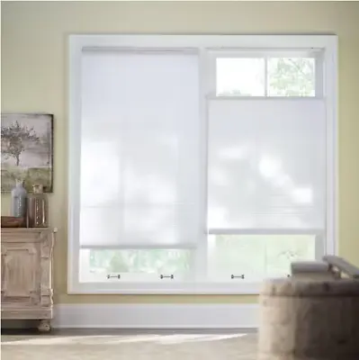 Snow Drift Cordless Light Filtering Cellular Shades - 35.25 In. W X 48 In. L • $29.99