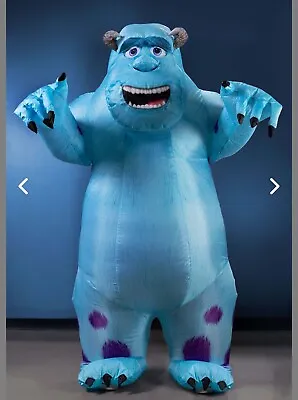 Inflatable Adult Sully Monsters Inc Costume With Batteries. • $86