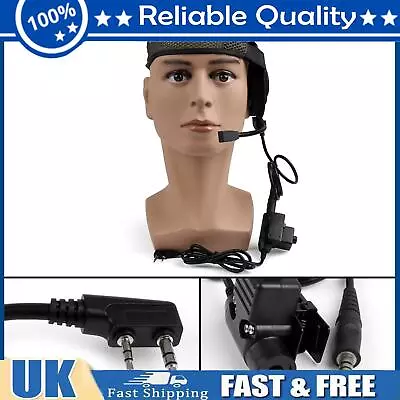 1x HD01 Z Tactical Bowman Elite II Headset U94PTT For Kenwood Rd Walkie-Talkie A • £22.79