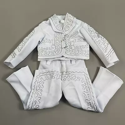 Mexican Mariachi Charro 3 Piece Suit Outfit Mayo Fiesta Dance Costume Youth Sz 4 • $33