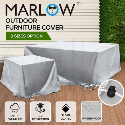 $24.99 • Buy Marlow Outdoor Furniture Cover Garden Patio Rain Waterproof UV Table Protector
