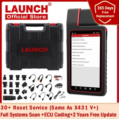 $589 • Buy LAUNCH X431 DIAGUN V OBD2 ECU Coding Bidirectional Scanner All System Scan Tool
