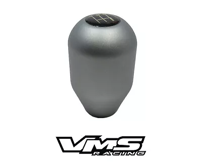 Vms Racing Silver Type-r Cnc Billet Gear Lever Shift Knob For Mitsubishi 5 Speed • $19.95