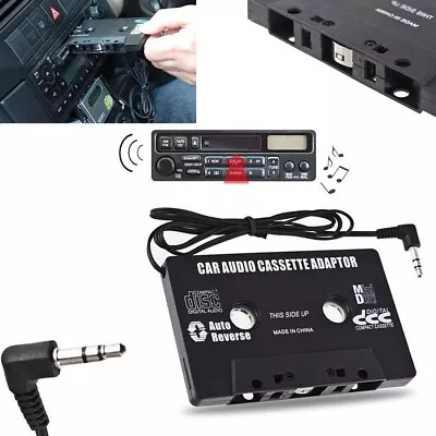 £5.99 • Buy New Car Audio Tape Cassette To Jack AUX For  IPOD MP3 IPhone 3.5mm Connector
