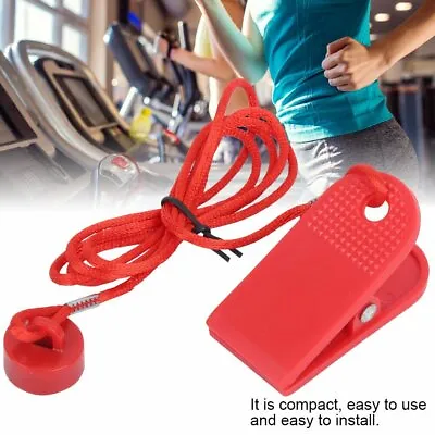 $10.65 • Buy Universal Treadmill Safety Lock Running Machine Security Alarm Key For Home Gym