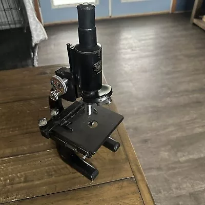 Vintage Spencer 240949 Buffalo USA Science Lab Microscope 10X 43X • $39.80