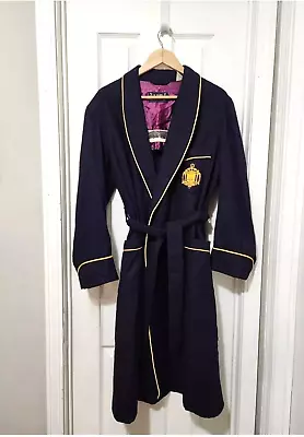 Vtg Navy Wool Blend  B  Robe Midshipmens US Naval Academy Robe Sz M • $44.99