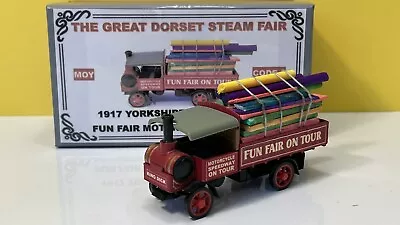 Matchbox Code 3 Dorset Steam Fair 1917 Yorkshire Wagon Fun Fair Moto Speedway Mb • £27.95