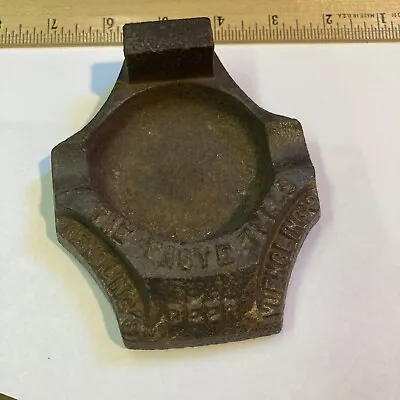 Vintage 1930's Yuengling's Beer Cast Iron Ashtray Yuengling  Co Pottsville Pa • $135