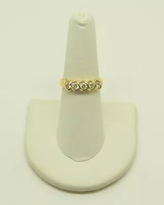 14k Yellow Gold Gorgeous Diamond Ring 0.60CT 7.0 GOLD-2819 • $540.55