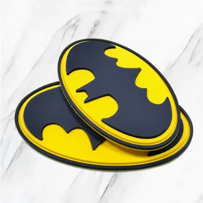 $7.69 • Buy 1Pair Metal Batman Dark Knight Mask Car Emblem Badge Motorcycle 3D Decal Sticker