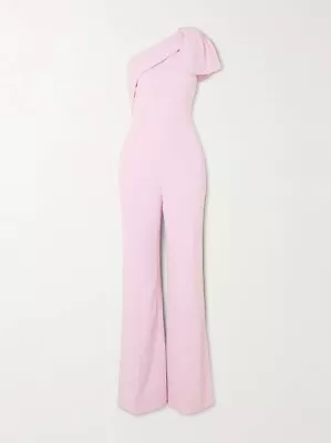 Roland Mouret One-shoulder Cady Jumpsuit Size UK8 • $699