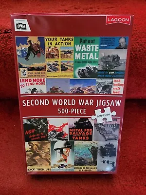 500 Piece Second World War Jigsaw Puzzle (NEW) • £5.99