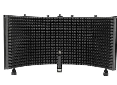 Rockville Rockshield 3 Lg Pro Audio Acoustic Isolation Shield W/Dampening Foam • $40