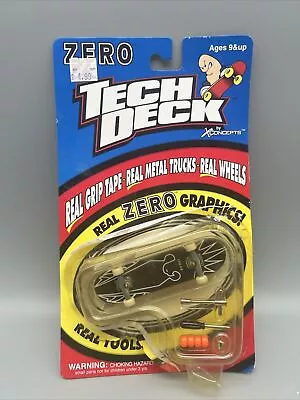 Vintage Tech Deck Skateboard ZERO 3320 In Package NOS • $29.99