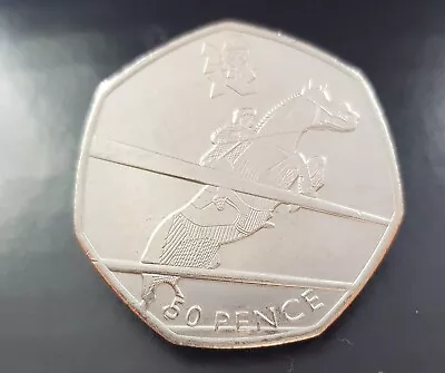 2011 Olympic Equestrian UK 50p Fifty Pence Circulated  • £2