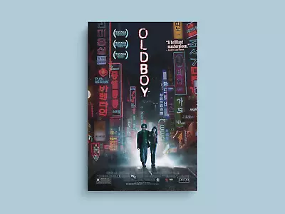 Oldboy Canvas Print | Film Poster Art | Choi Min-sik | Classic Korean Movie | Mo • $49.72