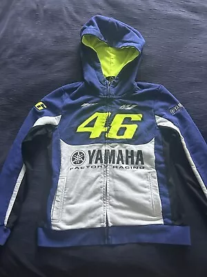 Rare Valentino Rossi Zip Up Hoodie Motorbike Size 7-8 Years RRP £75 • £15