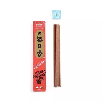 Morning Star MYRRH Incense Sticks & Holder By Nippon Kodo - 50 Count • $8.50