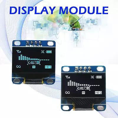 $3.98 • Buy 0,96  OLED SSD1306 I2C IIC SPI Serial 128X64 LCD Display Gelb LCD 5Q8K Blau A1U2