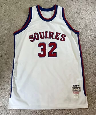 Mitchell & Ness Virginia Squires Julius Erving Dr. J 32 ABA Basketball Jersey 54 • $125