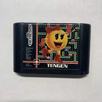 Ms. Pac-man (sega Genesis Video Game 1991) Cartridge Only • $4.20