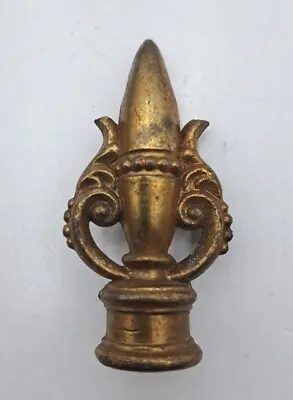 Antique / Vintage Brass Lamp Finial Light Part Hardware  • $19.99