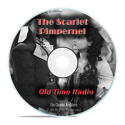 $8.49 • Buy The Scarlet Pimpernel, 483 Old Time Radio Shows, British Drama, Mp3 DVD G75
