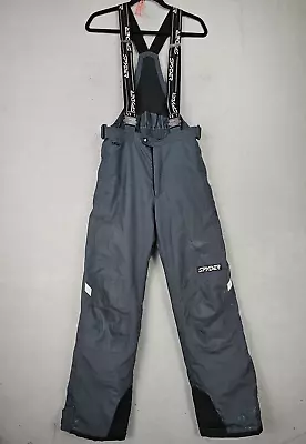 Vintage Spyder Pro Gear Ski Suit Mens 48 Gray Overalls Thinsulate Insulation • $59.48