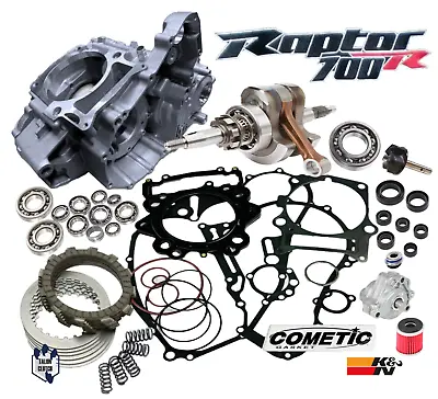 Get Raptor 700 700R Cases Bottom End Rebuild Complete Motor Engine Crankcases • $1999.99