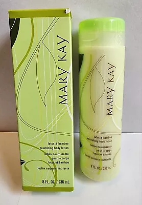 Mary Kay Lotus & Bamboo Nourishing Body Lotion 8 Oz New In Box NIB • $18.15