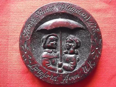 £5.99 • Buy Rare Vintage 1985 HENRI STUDIO Blagdon Ltd Langford Avon Wall Hanging Plaque
