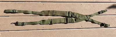 WWII US ARMY M1945 M45 Combat Field Web Gear Equipment Suspenders Military • $34.99