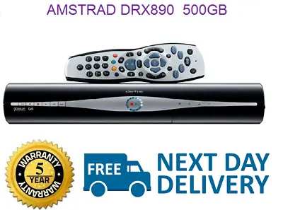 £29.99 • Buy Sky Plus Hd Box With Remote, Viewing Crad & Cables NEXT DAY DELIVERY