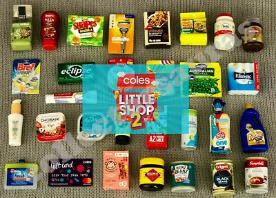 Coles LITTLE SHOP 2 Minis - COMBINED Or Single Postage  - Select What You Need • $7.99