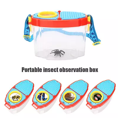 6X Insect Catcher Bug Viewer Magnifier Container Kid Science Educational Toys • £6.83