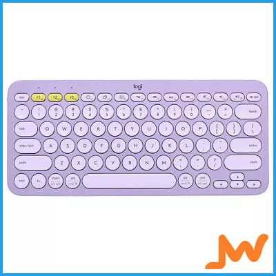 Logitech K380 MD Bluetooth Keyboard Lavender Lemonade • $100