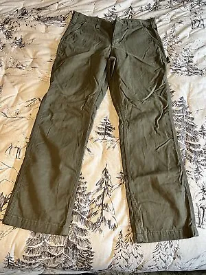 Carhartt Pants 32x30 Green Flannel Lined Relaxed Fit • $25