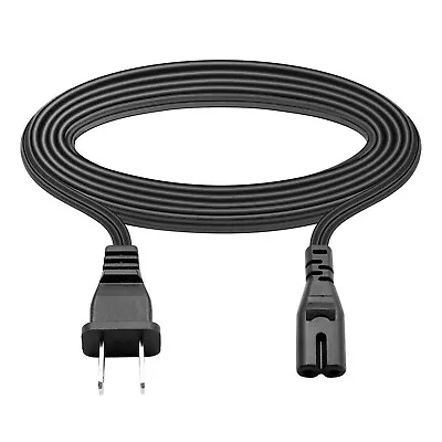 5ft AC Power Cord Cable For Canon Pixma MX700 MX712 MX722 Printer 2-Prong Lead • $7.51