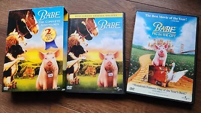 Babe / Babe: Pig In The City (2 DVD Set) With Extra Slipcase • $11.99