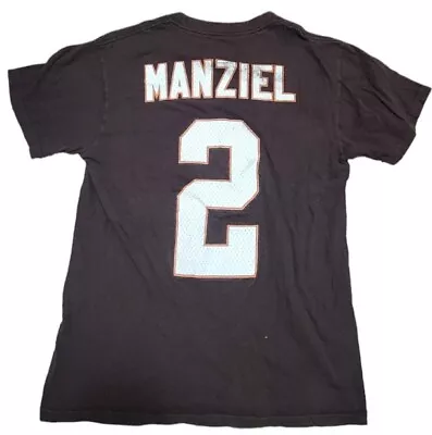 Majestic Cleveland Browns Johnny Manziel T Shirt Jersey Mens Sz SMALL. • $24.99