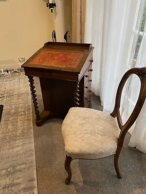 $300 • Buy Antique Davenport Writing Desk With Chair