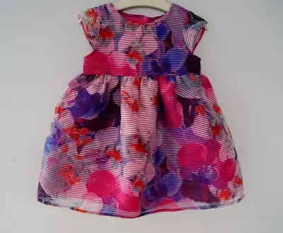 £2.99 • Buy Lovely Girls Debenhams Summer Party Dress Age 12-18 Months Immaculate