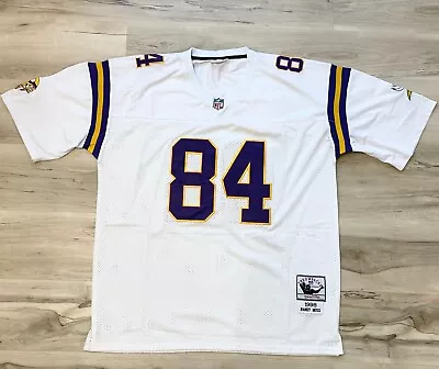 1998 Mitchell & Ness #84 Randy Moss Minnesota Vikings Legacy Jersey Men's XL NEW • $68.99