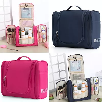 £9.89 • Buy Toiletry Wash Make Up Bag Women Cosmetic Bags Handbag Travel Organizer Storage 