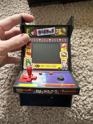 £15 • Buy My Arcade Dig Dug Micro Player Miniature Arcade