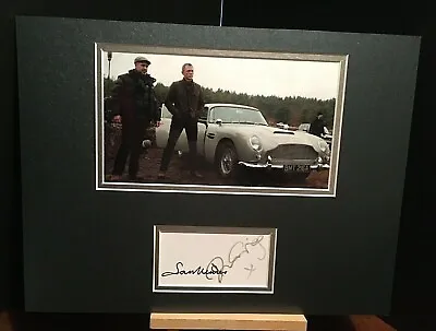 DANIEL CRAIG SAM MENDES James Bond 007 Genuine Signed 16x12 Display UACC COA • £245